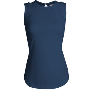 Lija Women's Power Tank - Navy Blue