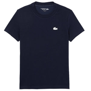 Lacoste Women's Ultra Dry Tech T-Shirt - Navy Blue
