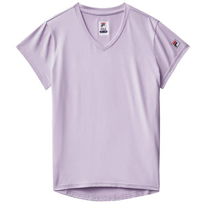 Fila Girls Short Sleeve Performance Top - Petal Heather