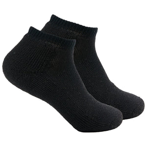 Thorlo Maximum Cushion Low-Cut TMM 13 1 Pack Socks - Black