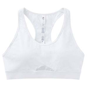Fila Women's High Support Racerback Bra - White