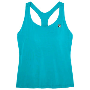 Fila Women's Essentials Racerback Tank - Scuba Blue