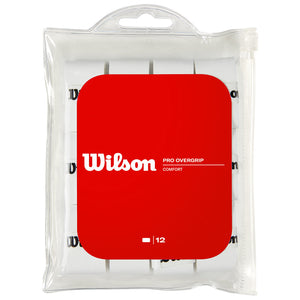 Wilson Pro Overgrip - 12 Pack - White
