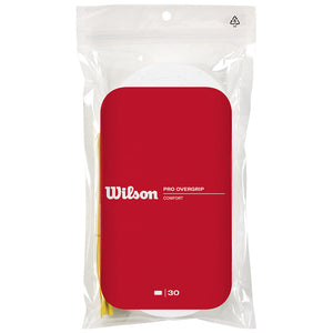 Wilson Pro Overgrip - 30 Pack - White