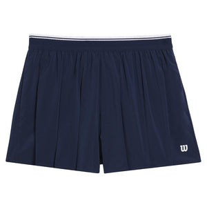 Wilson Women's Velocity Pleated Lined Skort - Navy
