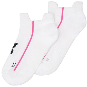 On Court Low Socks 1 Pack - White/Pink
