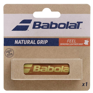 Babolat Natural Brown Leather Replacement Grip
