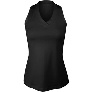Sofibella Women's UV Colors Athletic Racerback Tank - Black