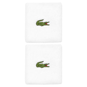 Lacoste Sport Wristbands - White