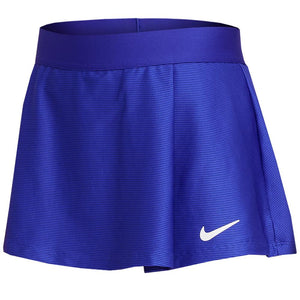 Nike Girls Victory Flouncy Skirt - Concord/White