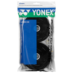 Yonex Super Grap Wet Overgrip - 30 Pack - Black