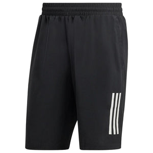 adidas Men's Club 3 Stripe 7" Short - Black