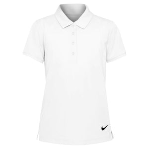 Nike Girls Victory Polo - White