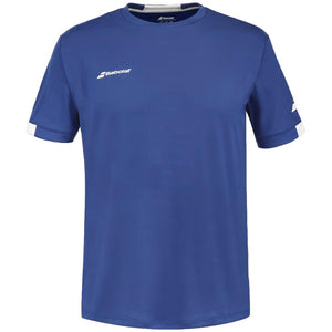 Babolat Boys Play Crew Neck Tee - Sodalite Blue