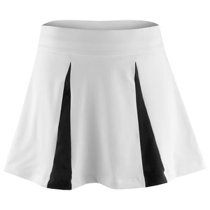 Sofibella Women's Monochrome 13" Skirt - White/Black