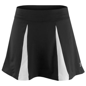 Sofibella Women's Monochrome 13" Skirt - Black/White