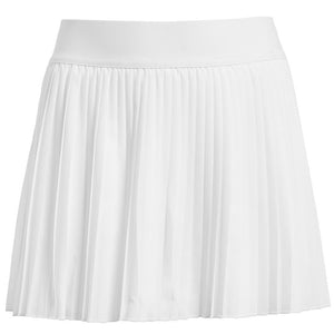 adidas Girls Club Pleated Skirt - White