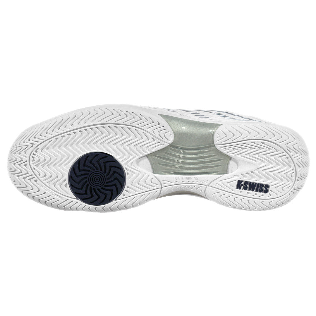 K-Swiss Men's Hypercourt Express 3 - 2E Width - White/Peacoat