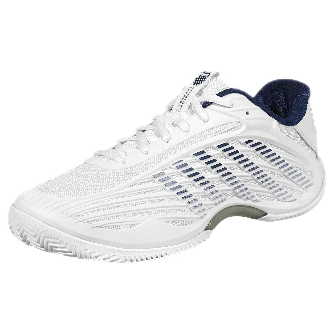 K-Swiss Men's Hypercourt Express 3 - Clay - White/Peacoat