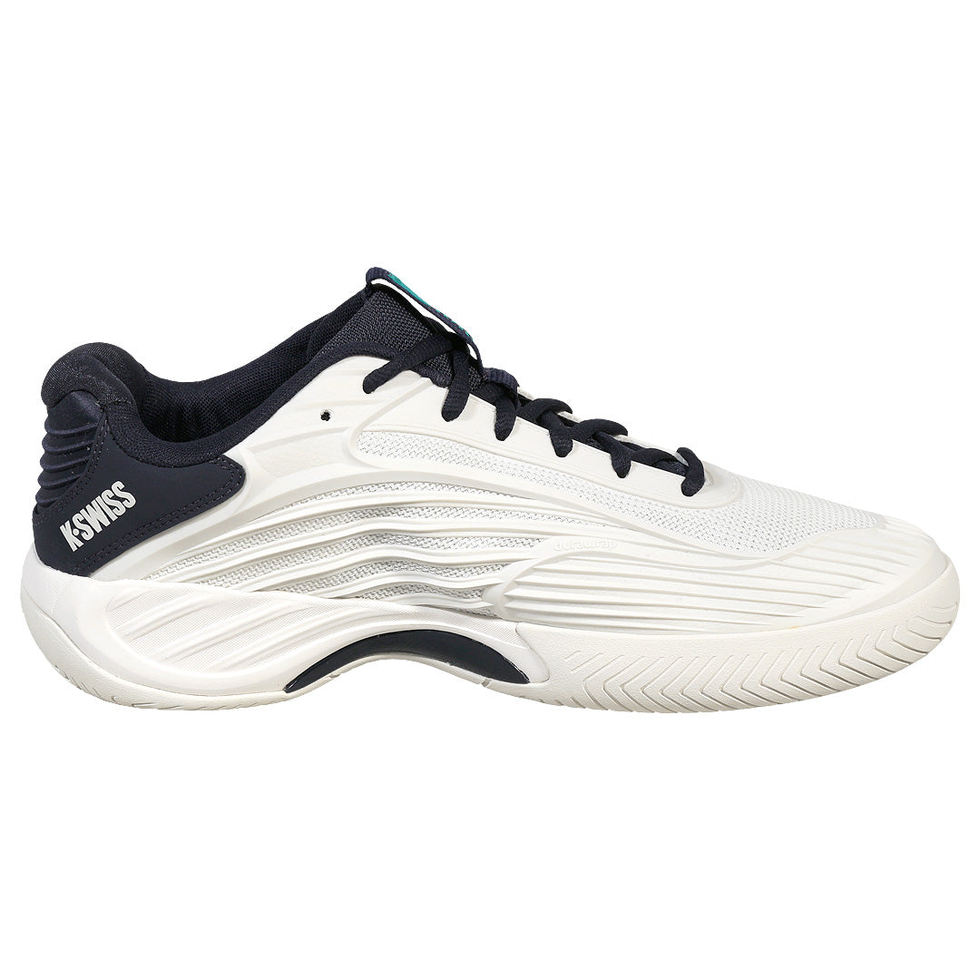 K-Swiss Men's Hypercourt Express 3 - Blanc de Blanc/Carbon
