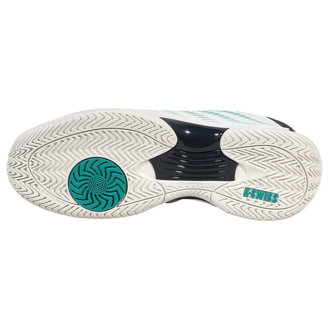 K-Swiss Men's Hypercourt Express 3 - Blanc de Blanc/Carbon