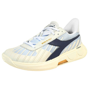 Diadora Women's B.Elite Star - White/Blue Corsair