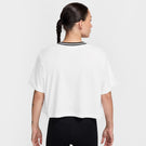 Nike Women's Heritage Crop Top - White