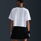 Nike Women's Heritage Crop Top - White