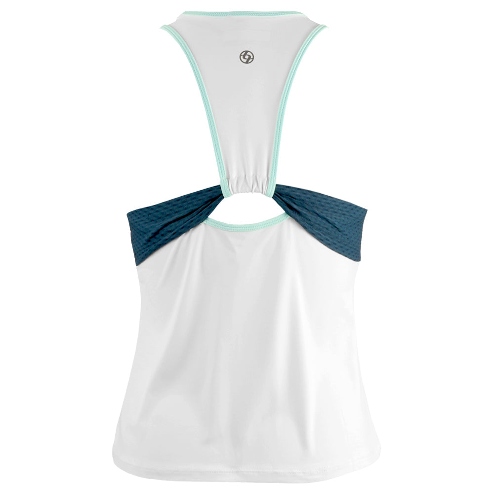 Lija Women's Like A Champion Star Tank - White