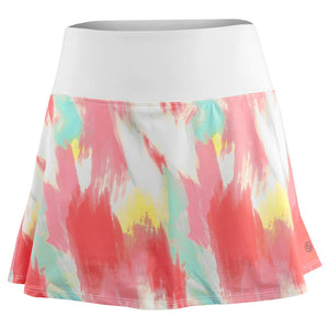 Lija Women's Like A Champion Patina Print 14" Skort - Brush Strokes