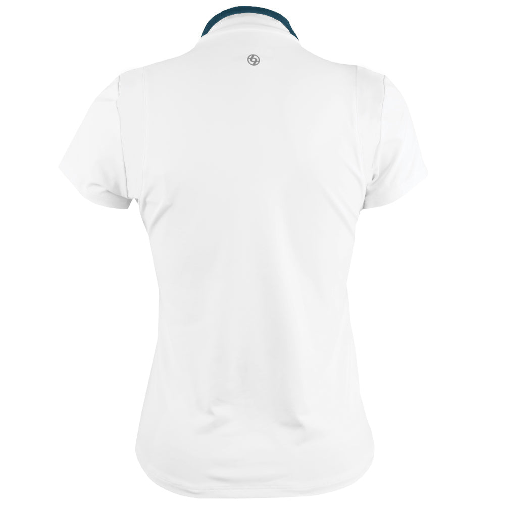 Lija Women's Like A Champion Roller Tee - White/Dragonfly