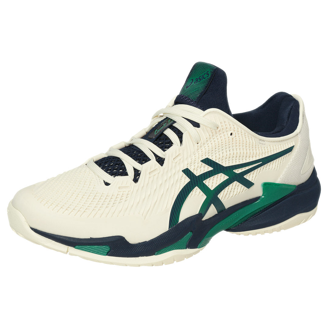 Asics Men's Court FF 3 - Cream/Jasper Green