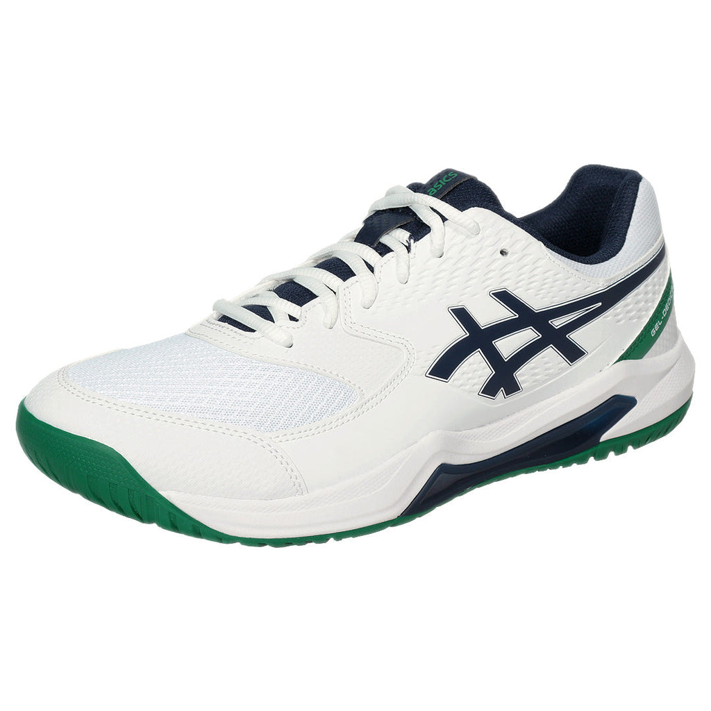 Asics Men's Gel-Dedicate 8 - 2E Width - White/Midnight