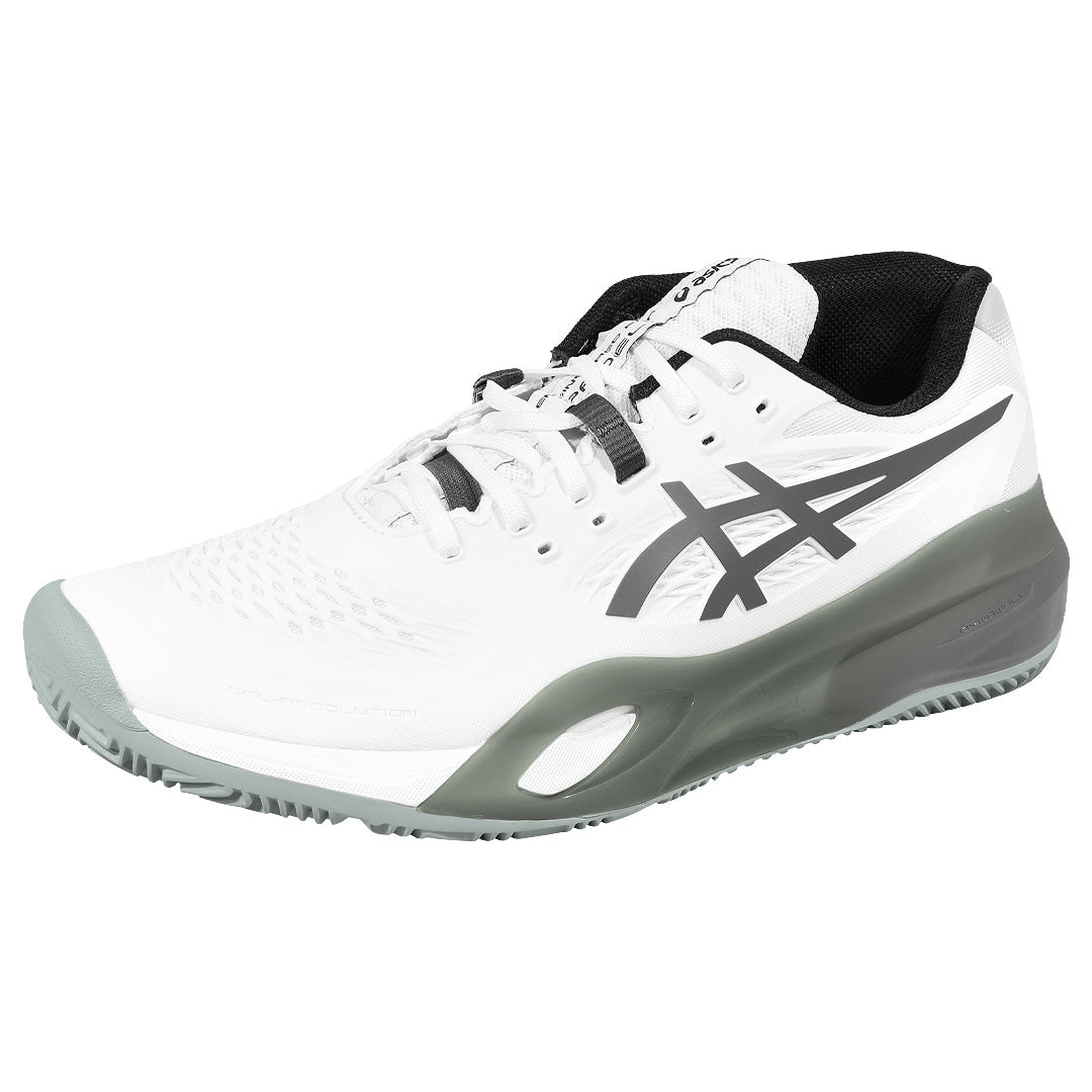Asics Men's Gel-Resolution X - Padel - White/Steel Grey