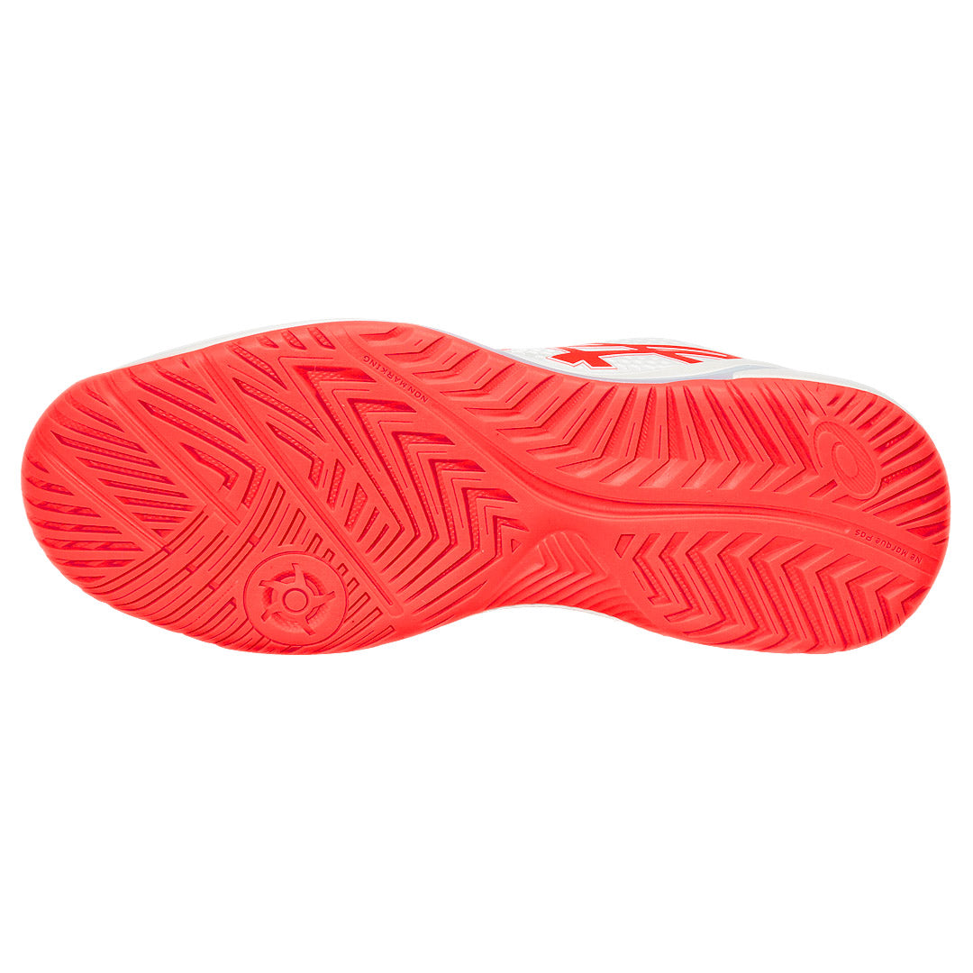 Asics Women's Gel-Dedicate 8 - Pickleball - Cream/Flash Red