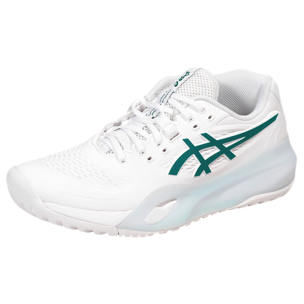 Asics Women's Gel-Resolution X - White/Pitch Green