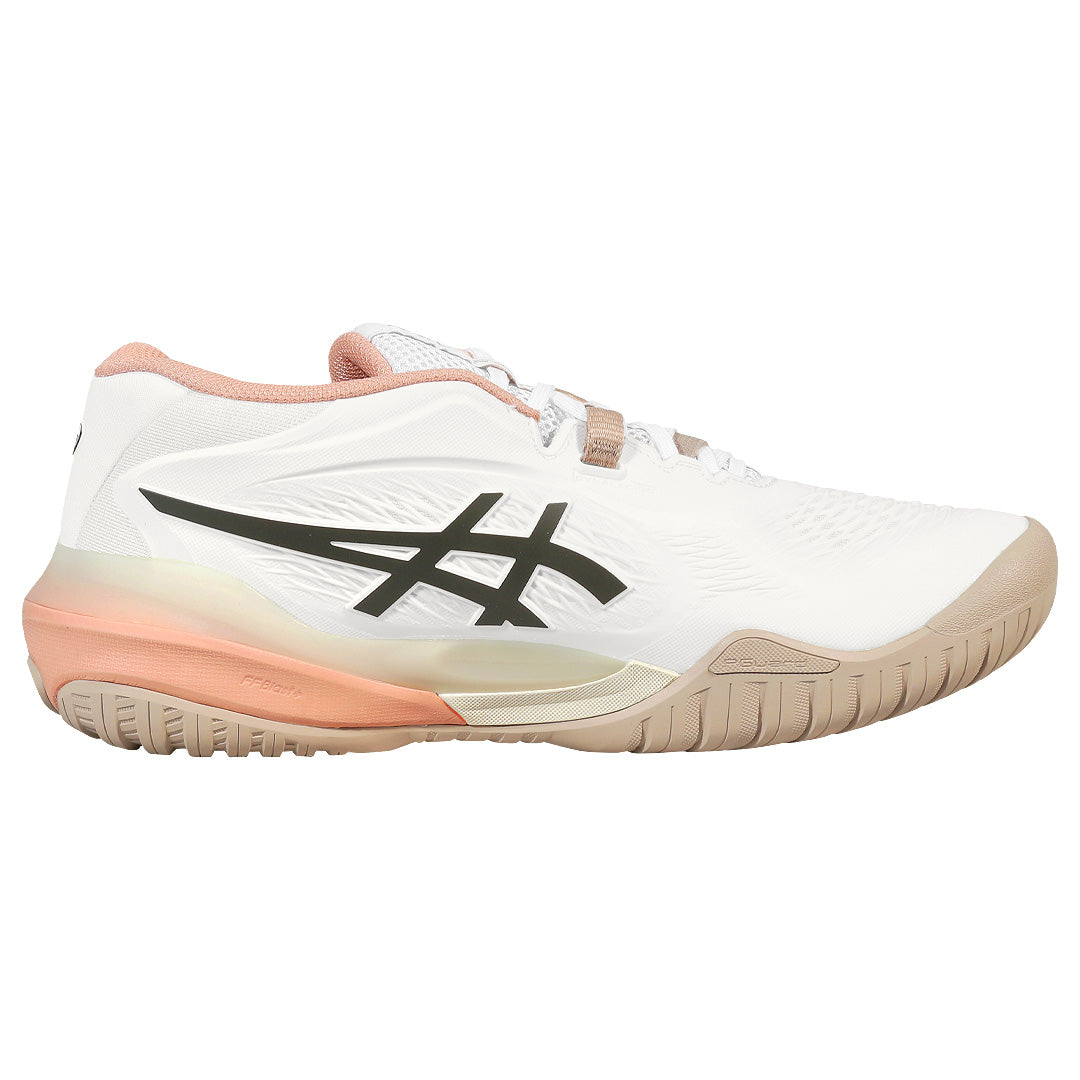 Asics Women's Gel-Resolution X - White/Black Coffee