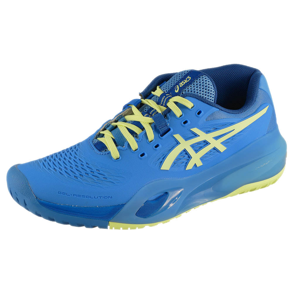 Asics Women's Gel-Resolution X - Blue Coast/Huddle Yellow