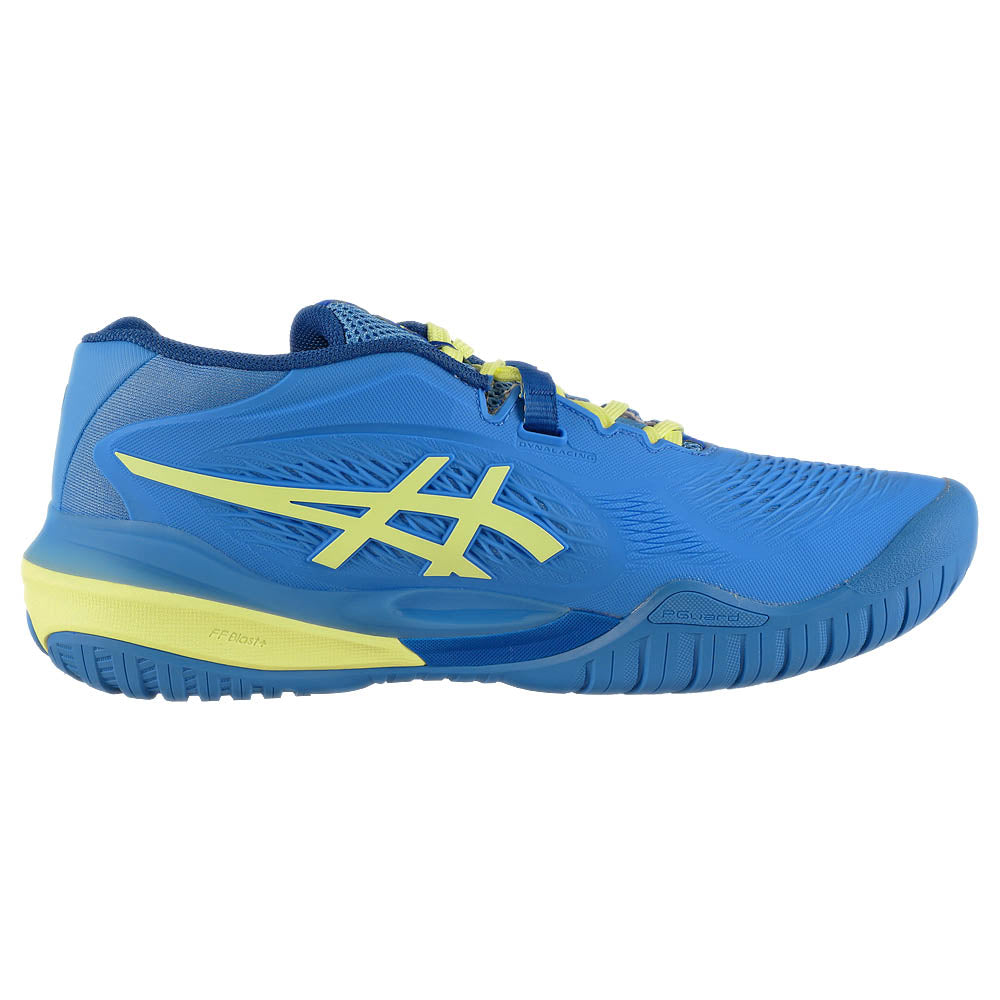 Asics Women's Gel-Resolution X - Blue Coast/Huddle Yellow