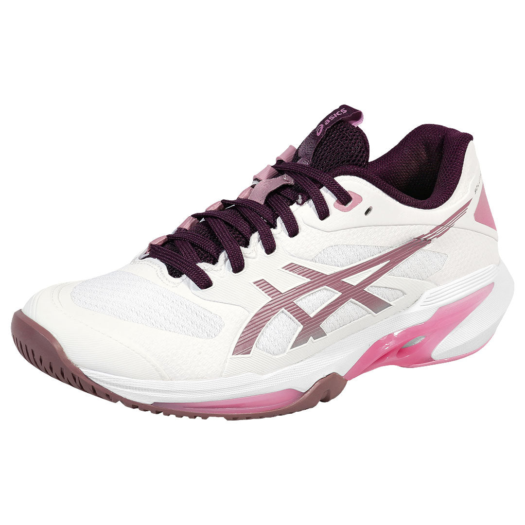 Asics Women's Solution Speed FF 4 - White/Dusty Mauve