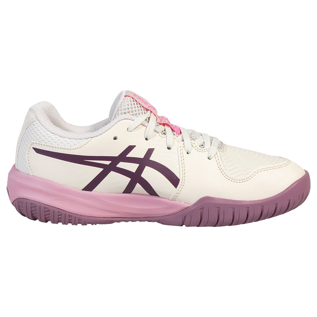Asics Junior Gel-Resolution X GS - Soft Oak/Dark Aubergine