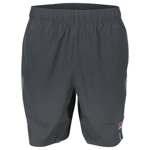 Fila Men's Pickleball Piped Stretch Woven Short - Ebony