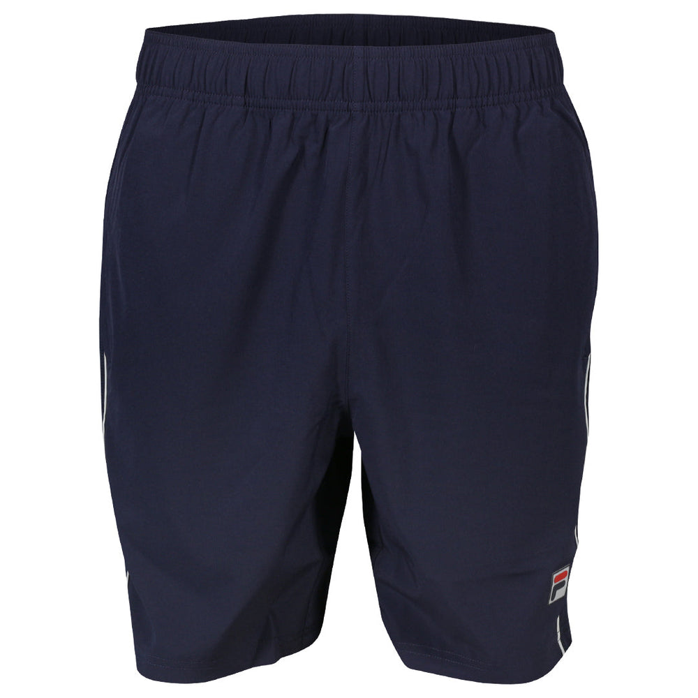 Fila Men's Pickleball Piped Stretch Woven Short - Fila Navy