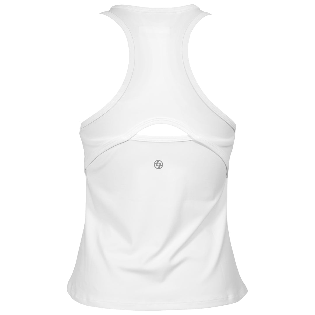 Lija Women's The One To Beat Rival Tank - White