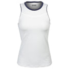 Lija Women's The One To Beat Gracey Tank - White/Marine