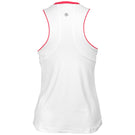 Lija Women's The One To Beat Gracey Tank - White/Raspberry