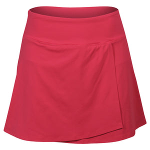 Lija Women's The One To Beat Tiebreak 13" Skort - Raspberry