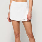Lija Women's The One To Beat Tiebreak 13" Skort - White