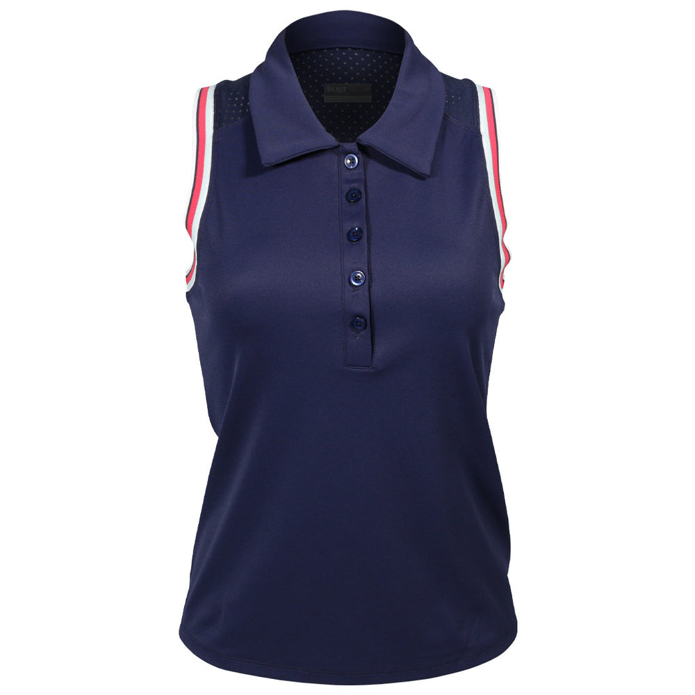 Lija Women's The One To Beat Slice Polo - Marine