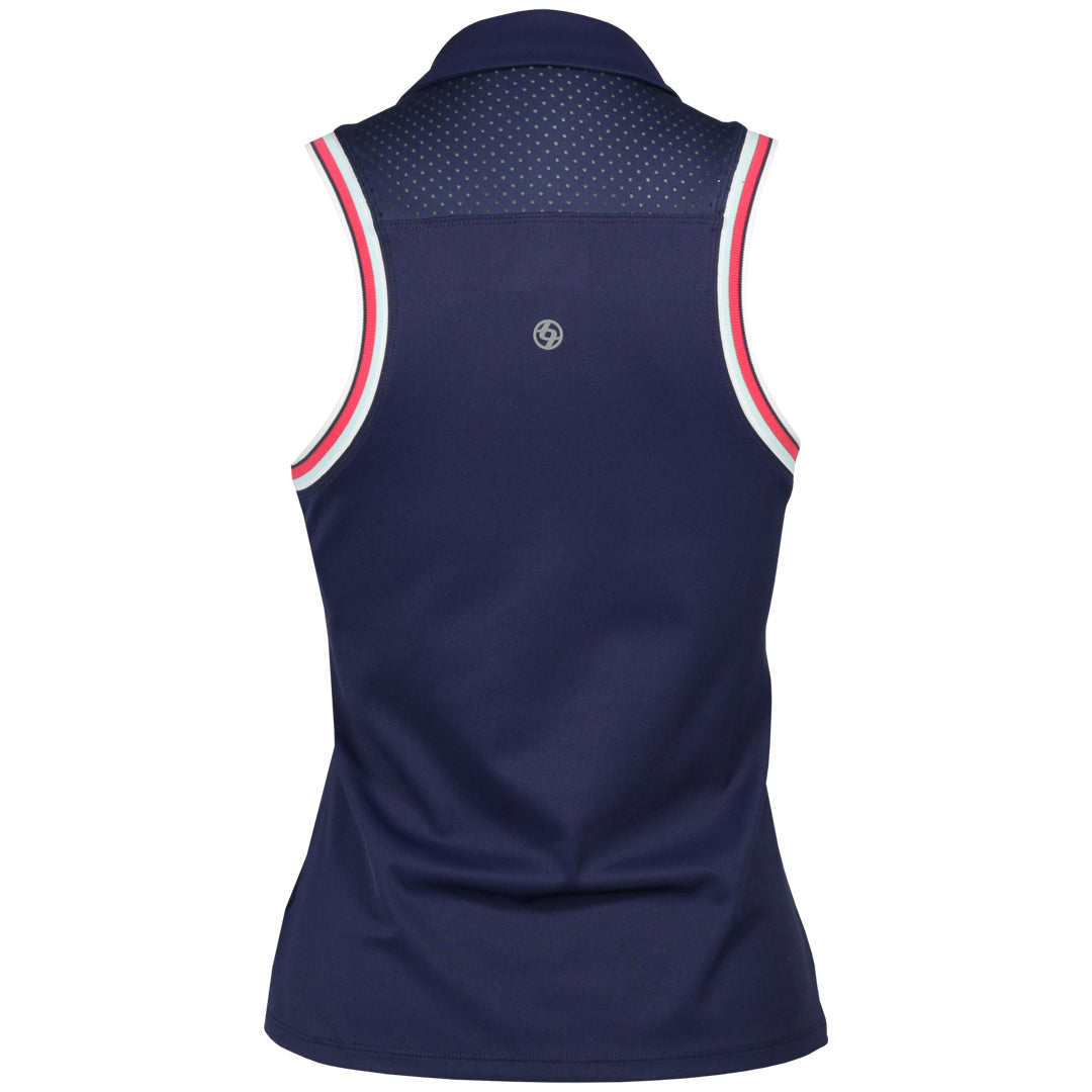 Lija Women's The One To Beat Slice Polo - Marine